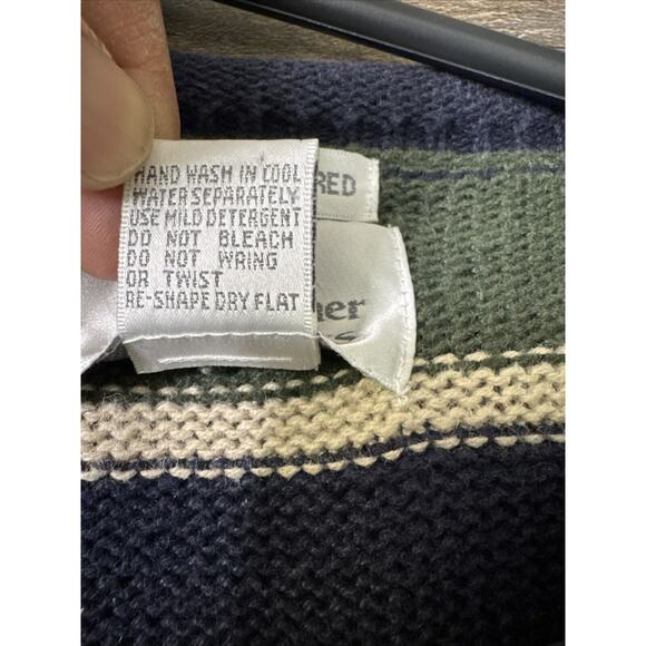 Christopher Banks Cardigan Womens XL Knit‎ Multi Color Hand Embroidered - Picture 4 of 8